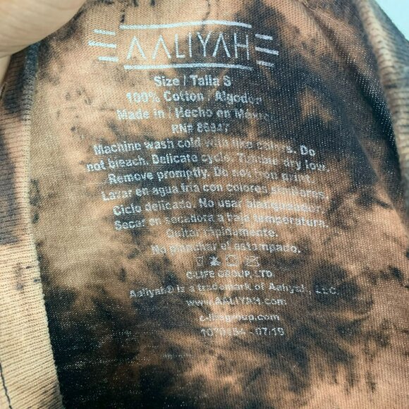 🟣🟣🟣 AALIYAH Women's Size Small "Aaliyah Graphic Long Sleeve Tee Shirt - Picture 7 of 8